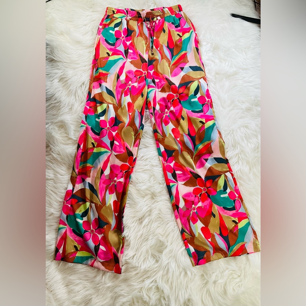 Charlie B wide leg printed pants - Picture 2 of 9